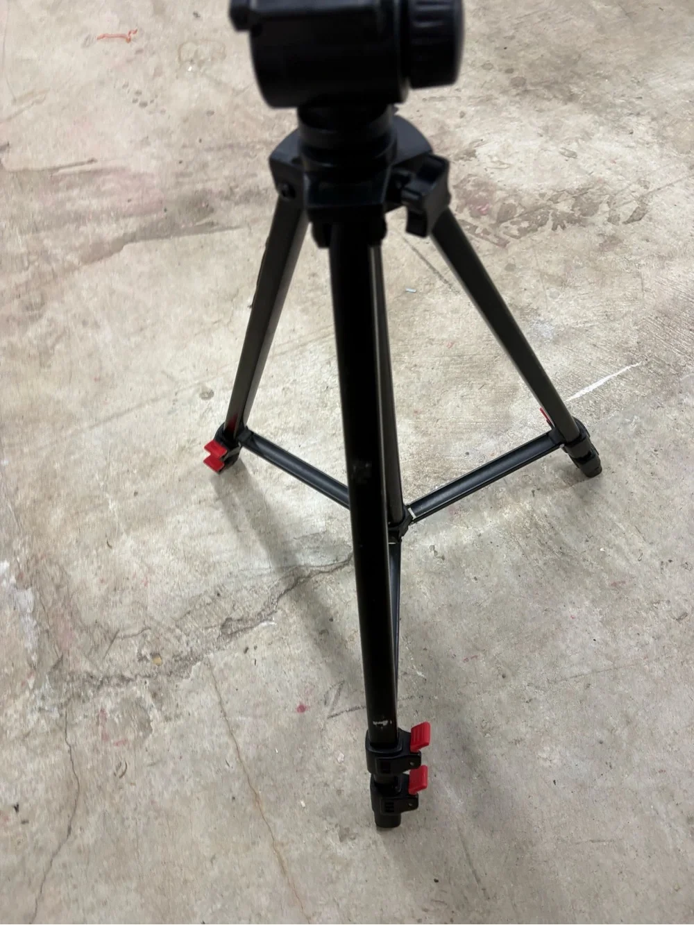 Camgear Camera Tripod w/ Pan/Tilt Head, Adjustable Legs, Rubber Foot